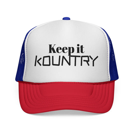 Keep it Kountry Trucker Caps - Casual Outdoor Hat for Country Lovers